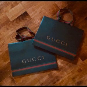 NEW Gucci vintage shopping bags